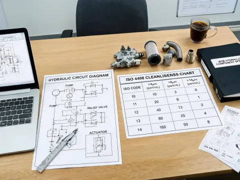 engineering datasheet review station