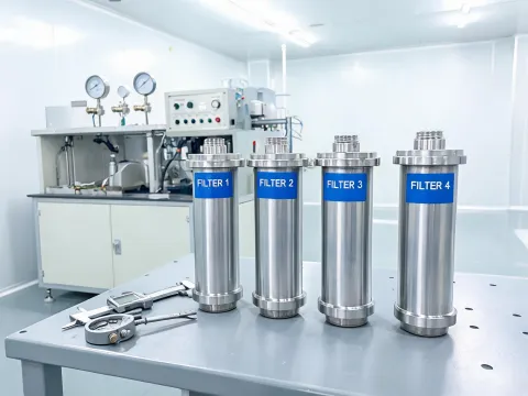 hydraulic filter production area